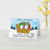 Kerstkabouters | Van onze kabouter naar de jouwe Kaart (Gele Bloem)