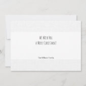 Kerstkabouters Verliefd Waterverf Handgeschilderd Kaart (Achterkant)