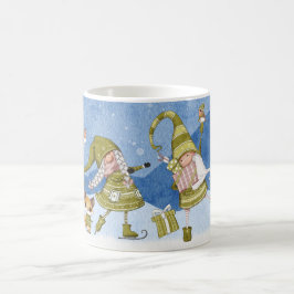 Kerstkabouters Vos Vogel Cadeaus Mok