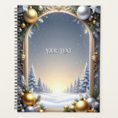 Kerstkader Vakantieplanner Planner (Voorkant)