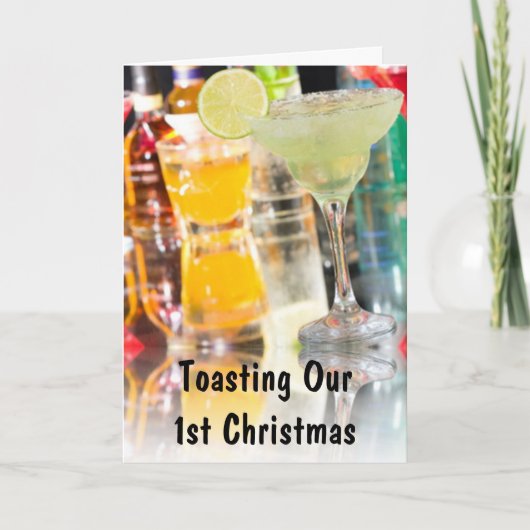 KERSTKADO "ONZE 1e KERST SAMEN" Feestdagen Kaart (Voorkant)
