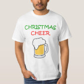 kerstkaf met een shirt met bier (Voorkant)
