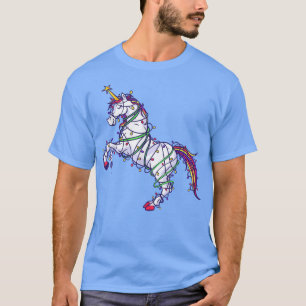 kerstkakkerbroeklichten, paardenliefhebbers, unic t-shirt