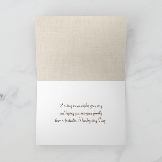 Kerstkalebas op Ocean Beach Kaart (Binnen)