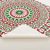 KerstKaleidoscoop Sherpa Deken (3/4)