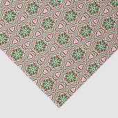 Kerstkaleidoscooppatroon Tissuepapier (Detail)