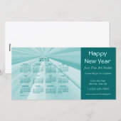 Kerstkalender 2013 feestdagenkaart (Voorkant / Achterkant)