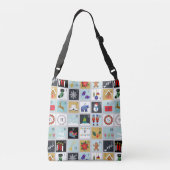 Kerstkalender Crossbody Tas (Achterkant)