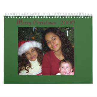 Kerstkalender onze familie. kalender