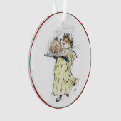 Kerstkalfsfoxornament Ornament (voorkant)