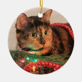 Kerstkalicatornament Keramisch Ornament (Voorkant)