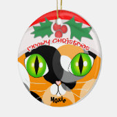 Kerstkalkskat Lover's Ornament (Links)