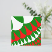 kerstkalveren kaart (Staand voorkant)