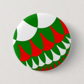 kerstkalveren ronde button 5,7 cm (Voorkant)