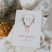 kerstkam feestdagenkaart