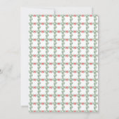 kerstkam | Whimsical en kleurrijke bruiloft Kaart (Achterkant)