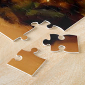 Kerstkameel (1) legpuzzel (Zijkant)