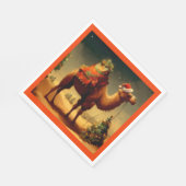 Kerstkameel 1 servet (Hoek)