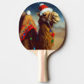 Kerstkameel (3) tafeltennisbatje (Achterkant)