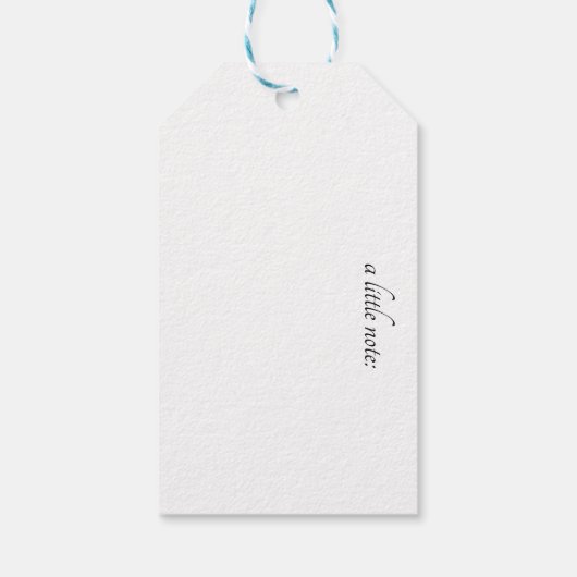 Kerstkameel, aanpasbaar cadeaulabel (Achterkant)