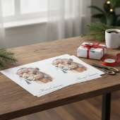 Kerstkameel, aanpasbaar tissuepapier