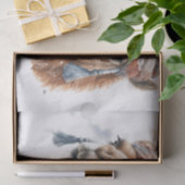 Kerstkameel, aanpasbaar tissuepapier (Geschenk)