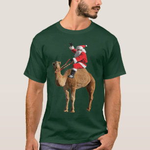 Kerstkameel en kerstkerstkerstshirt t-shirt