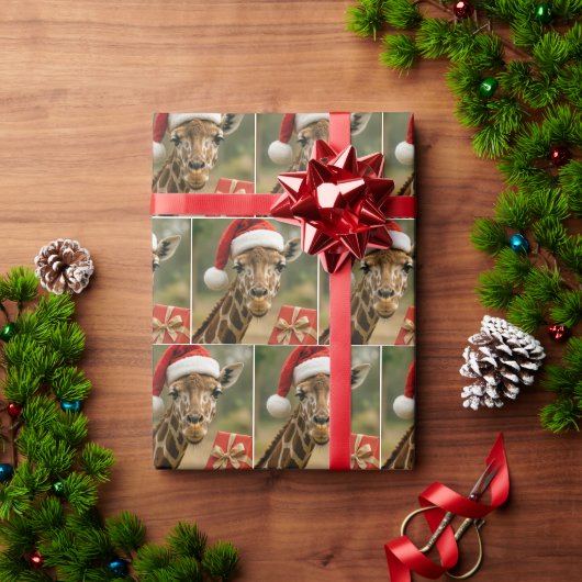 Kerstkameel Met Kerstcadeau Cadeaupapier (Feestdagen Geschenken)