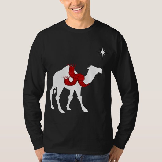 Kerstkameel T-shirt (Voorkant)