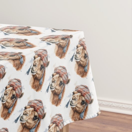 Kerstkameel Tafelkleed (Voorbeeld)