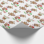 Kerstkamelenpakpapier voor Hump Day Kerstmis Cadeaupapier (Hoek)