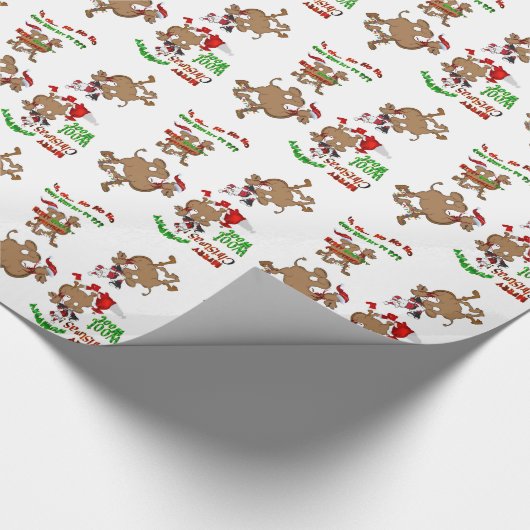 Kerstkamelenpakpapier voor Hump Day Kerstmis Cadeaupapier (Hoek)
