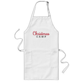 Kerstkamp Apron Lang Schort