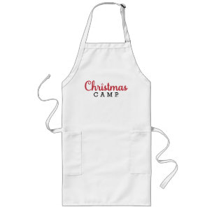 Kerstkamp Apron Lang Schort