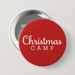 Kerstkamp Exclusief Ornament Ronde Button 7,6 Cm