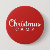 Kerstkamp Exclusief Ornament Ronde Button 7,6 Cm (Voorkant)