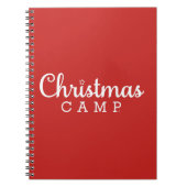 Kerstkamp Holiday Journal Notitieboek (Voorkant)
