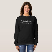 Kerstkamp Sweatshirt | Kerstsweatshirt (Voorkant volledig)