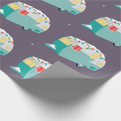 Kerstkamper Cadeaupapier (Hoek)