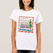 Kerstkamper T-shirt (Voorkant)