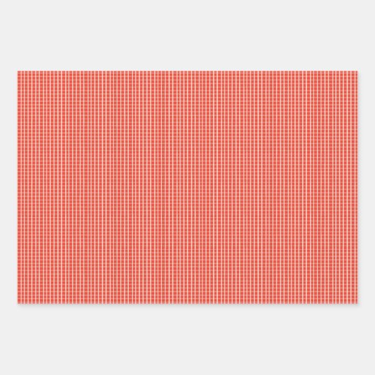 Kerstkamperen in rustieke stijl inpakpapier vel (Voorkant 3)