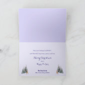 Kerstkanaliserend bos met wilde Kaart (Binnen)