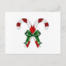 kerstkandystick met boog