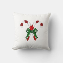 kerstkandystick met buskussen