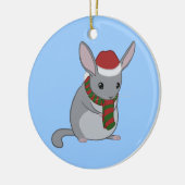 Kerstkaneelschilderij Keramisch Ornament (Links)