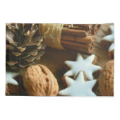 Kerstkaneelsticks en kerstaren kussensloop (Achterkant)