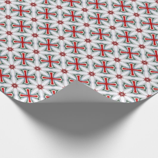 kerstkanen cadeaupapier (Hoek)