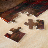Kerstkangoeroe Kamperen Legpuzzel (Zijkant)