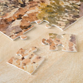 Kerstkangoeroe met kerstmuts Gumtree Legpuzzel (Zijkant)