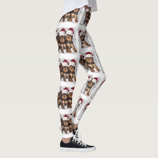 Kerstkansenborden mode leggings (Rechts)